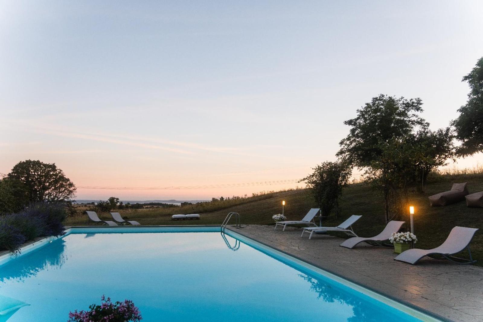 Collina Blu Bed and Breakfast Bolsena Buitenkant foto